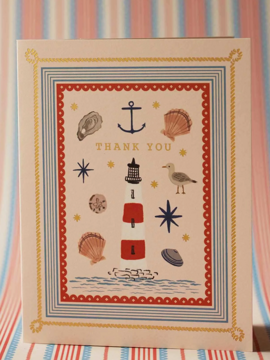 Rifle Paper Co. Seaside - Thank You Card