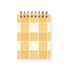 Ruff House Gingham Mini Jotter Notebook