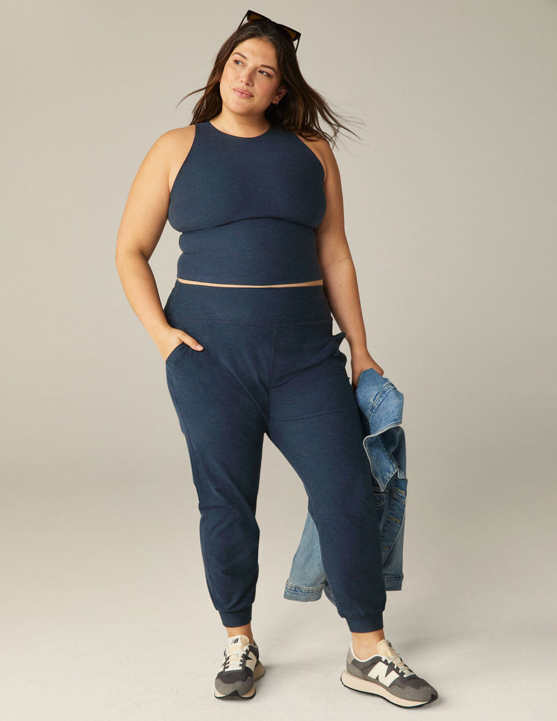 Beyond Yoga Spacedye Midi Jogger Nocturnal Navy