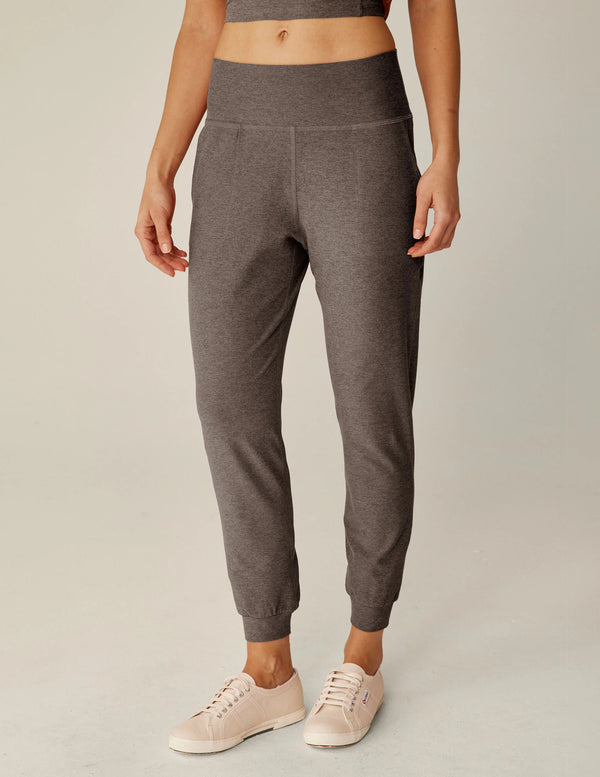 Beyond Yoga Spacedye Midi Jogger Soft Umber Heather