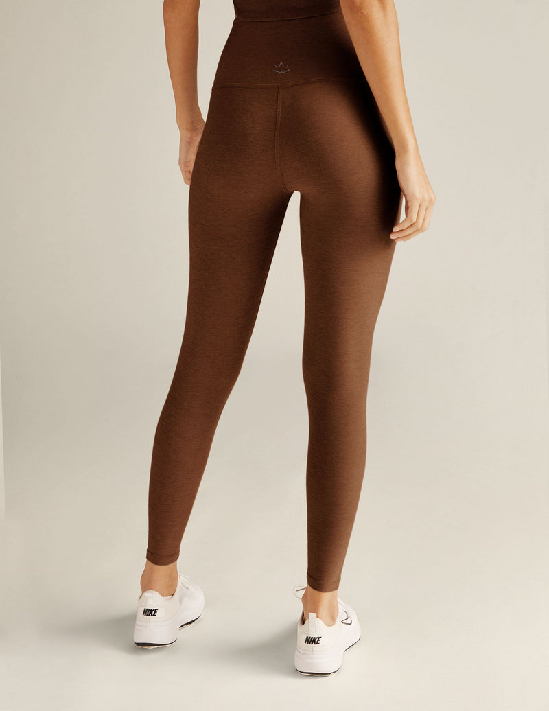 Beyond Yoga Spacedye Caught In The Midi Hw Legging Bold Mocha Heather