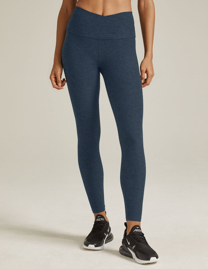 Beyond Yoga Spacedye At Your Leisure Hw Midi Legging Nocturnal Navy