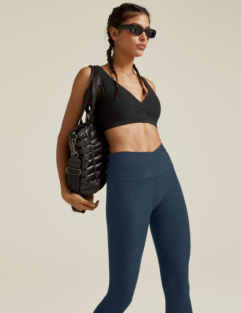 Beyond Yoga Spacedye At Your Leisure Hw Midi Legging Nocturnal Navy