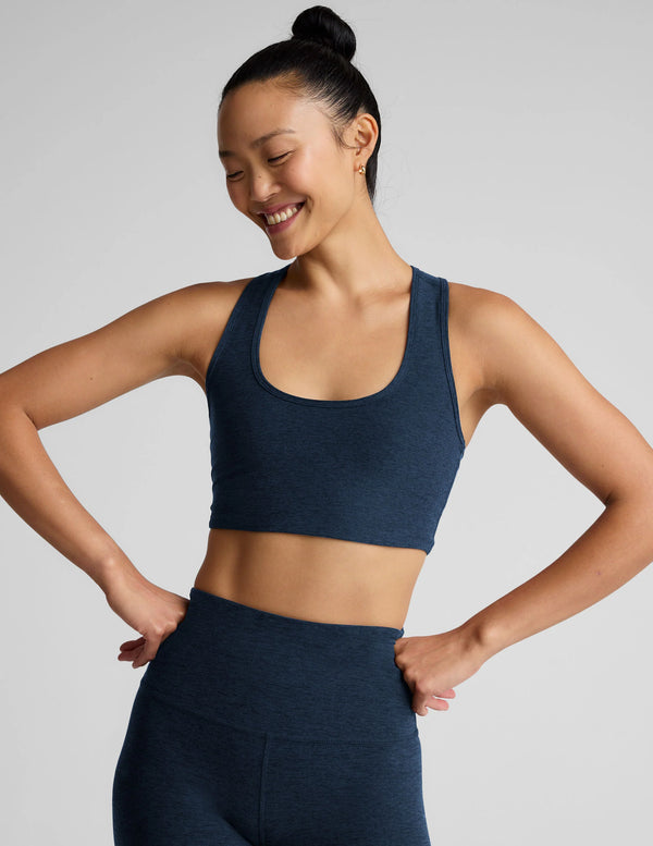 Beyond Yoga Spacedye Simplicity Bra Nocturnal Navy