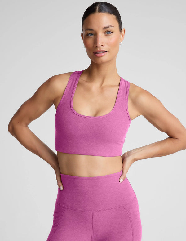 Beyond Yoga Spacedye Simplicity Bra Sunset Violet Heather