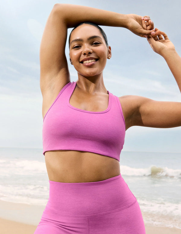 Beyond Yoga Spacedye Simplicity Bra Sunset Violet Heather
