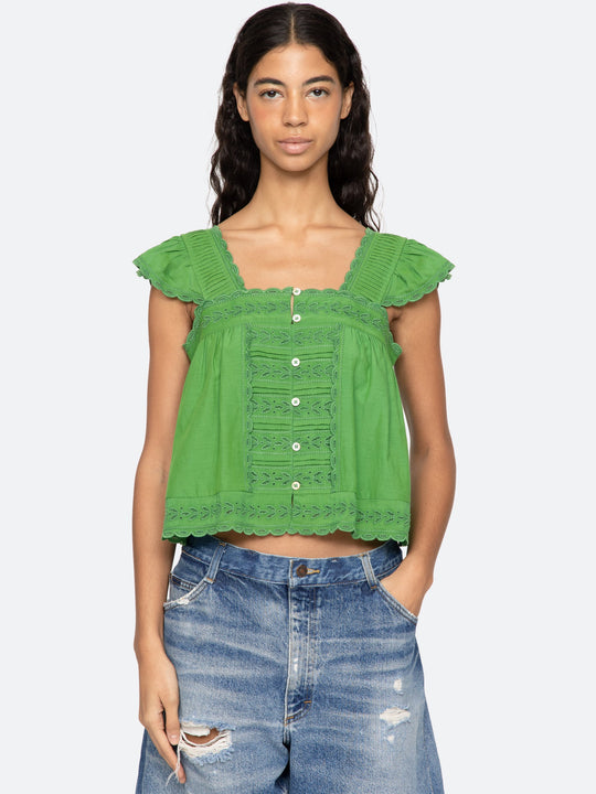 Sea NY Eliza Top - Green