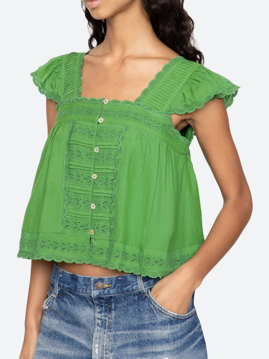 Sea NY Eliza Top - Green