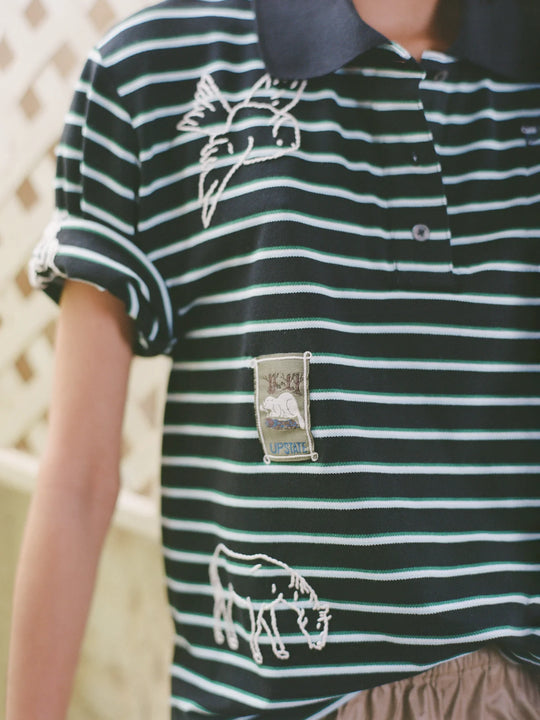 Sea NY Winslow Polo Shirt - Black