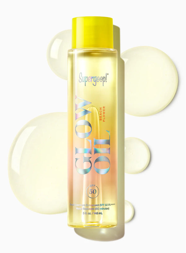 Supergoop! Glow Oil Scent Collection SPF 50 (5 fl. oz. / 148 ml) - BeachFlower