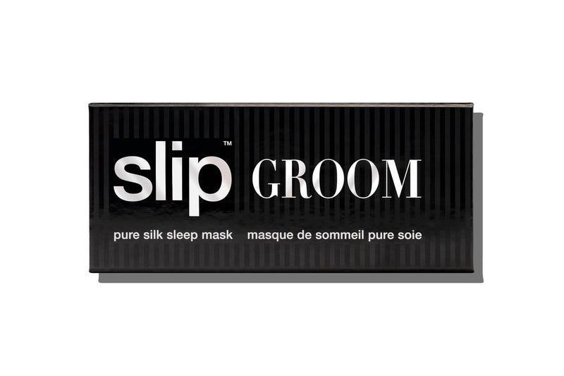 Slip slip pure silk sleep mask - groom