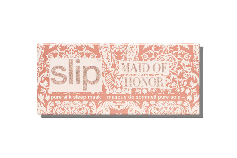 Slip slip sleep mask - maid of honour
