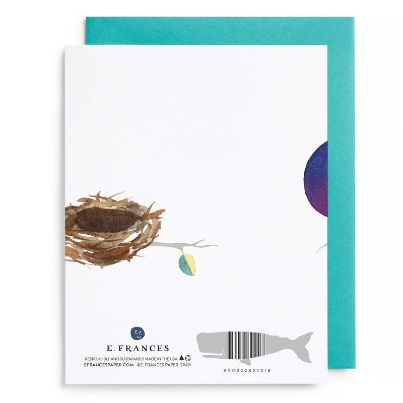 E Frances Paper Lovebirds Anniversary