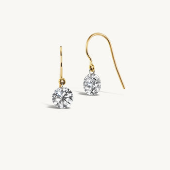 Sophie Ratner Pierced Diamond Earring