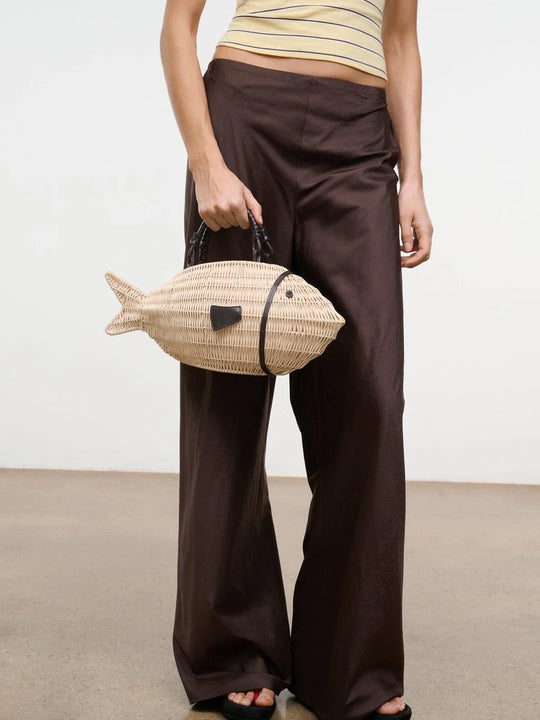 Staud Cleo Fish Bag - Natural