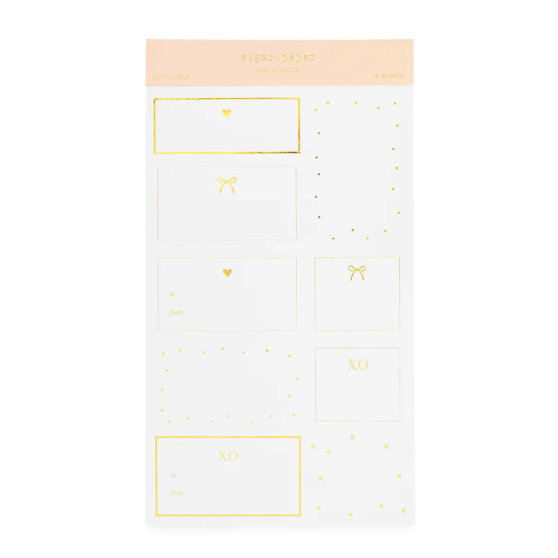 Sugar Paper Everyday Gold Gift Stickers