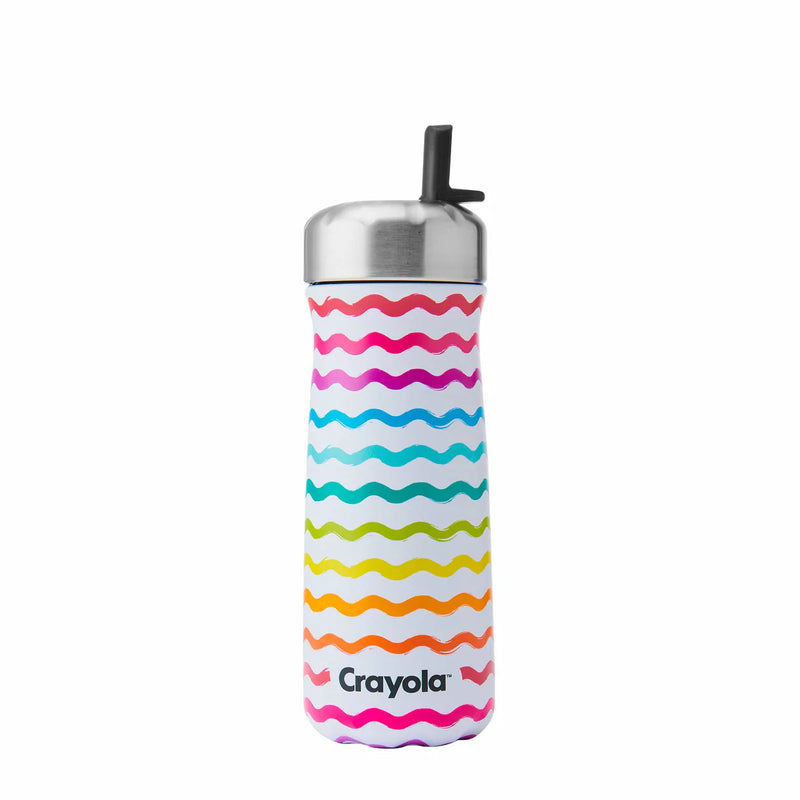 S'well Rainbow Ripple Traveler w Straw