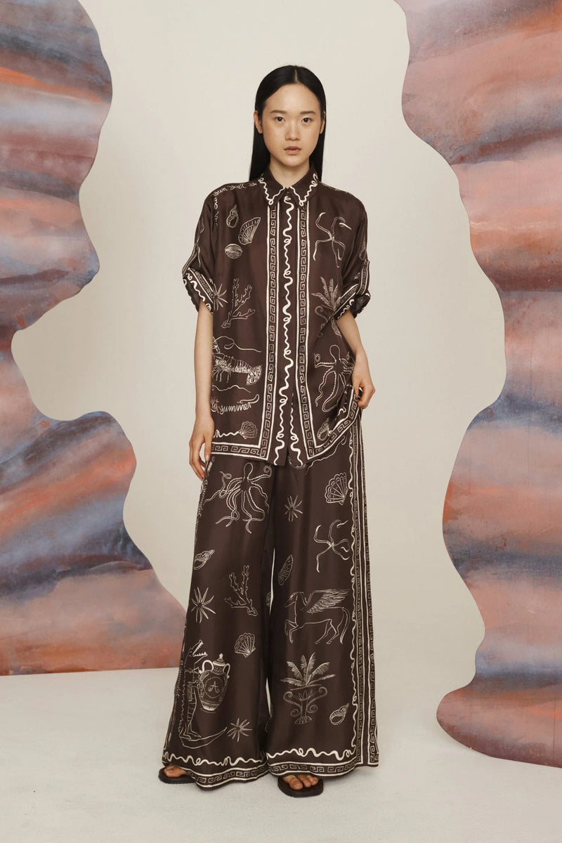 Alemais Sammy Silk Shirt