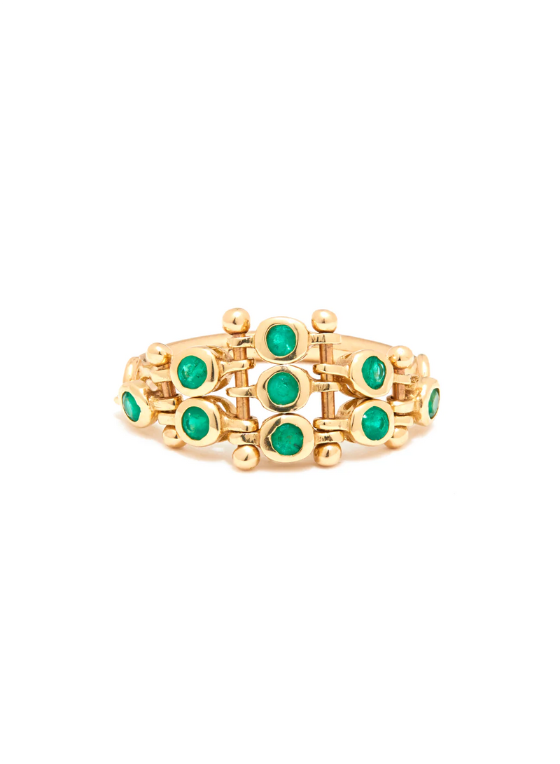 Scosha Diadem Ring Emerald