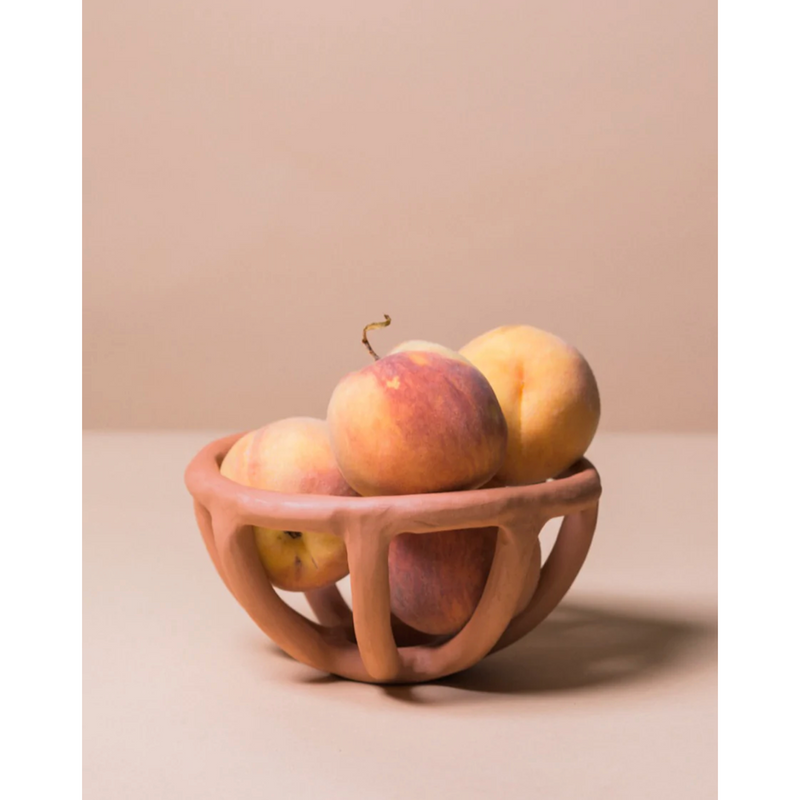 SIN Prong Fruit Bowl - Terracotta