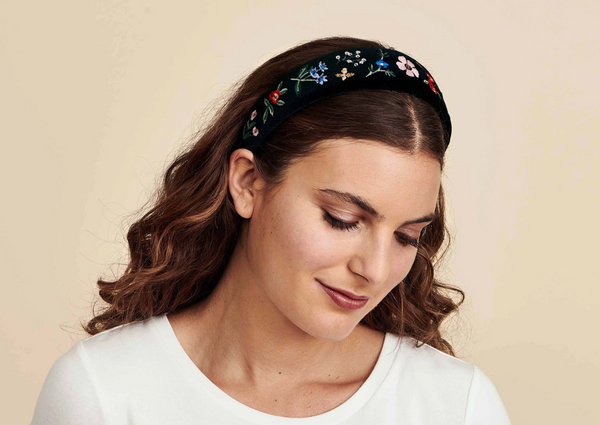 Rifle Paper Co. Hawthorne Embroidered Headband