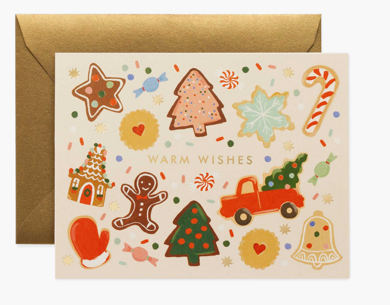 Rifle Paper Co. Holiday Cookies Card