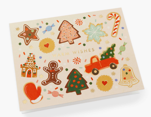 Rifle Paper Co. Holiday Cookies Card