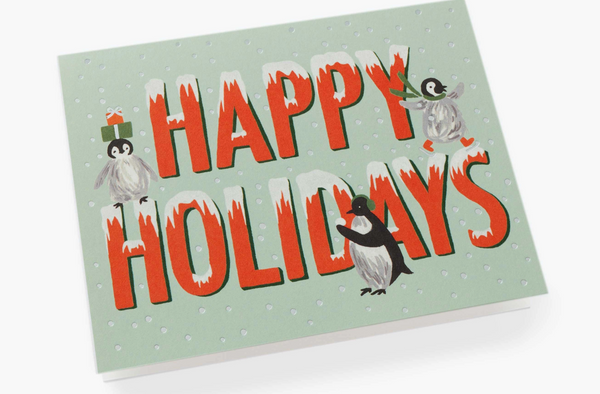 Rifle Paper Co. Holiday on Ice Card Card