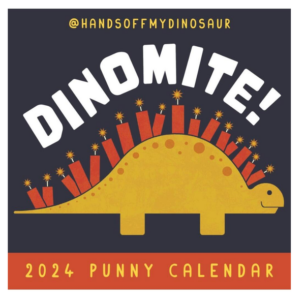 A HandsOffMyDinosaur 2024 Punny Day-to-Day Calendar