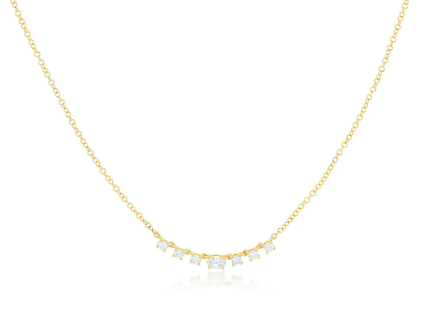 EF Collection Diamond Carrie Necklace