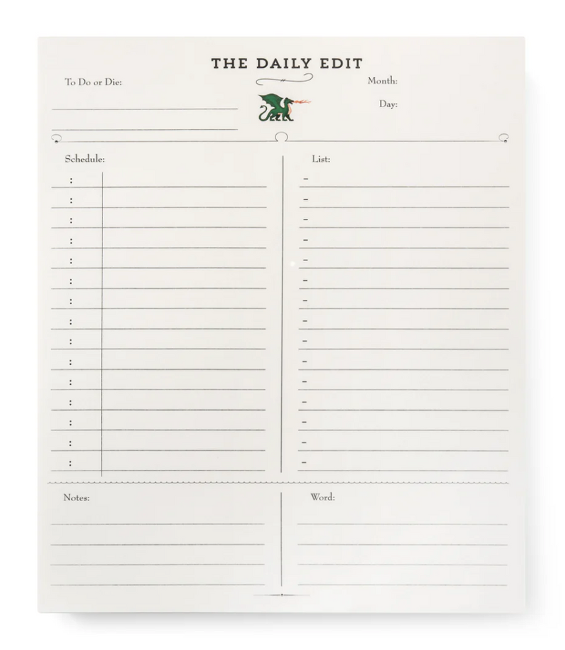 Karen Adams Designs The Daily Edit Pad