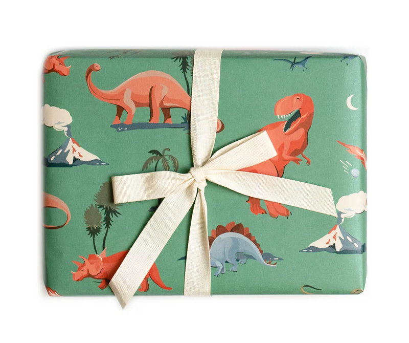 Amy Heitman Dino Wrap - Roll of 3 Sheets