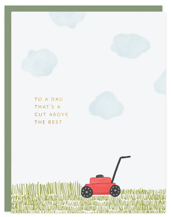 Ramona & Ruth Dad Mower Card