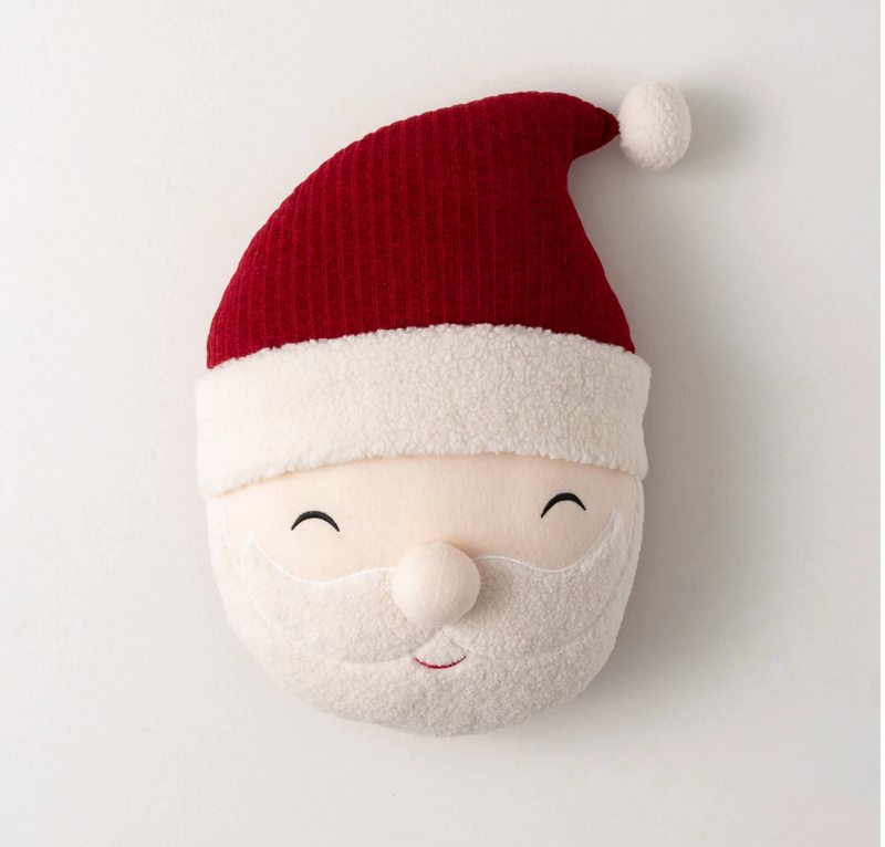 Sullivans Smiling Santa Head Pillow