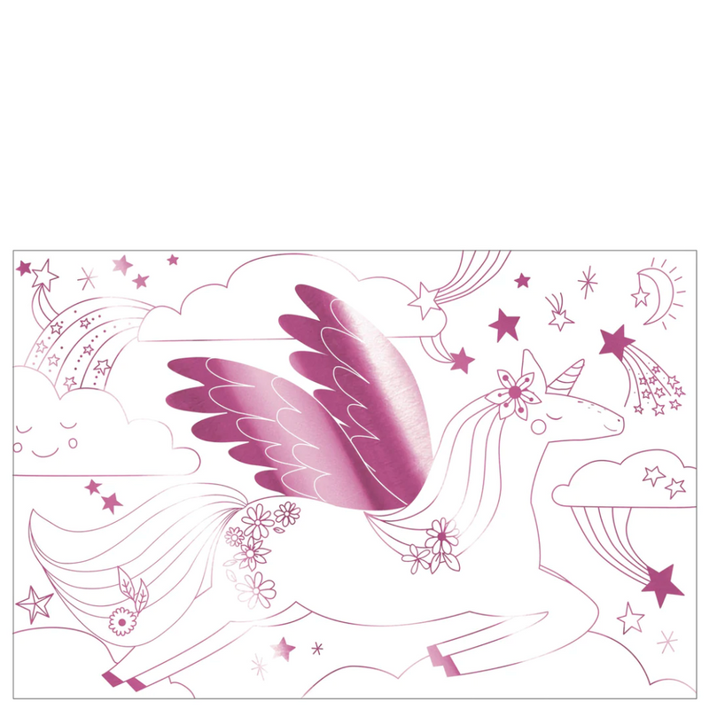 Meri Meri Unicorn Coloring Posters