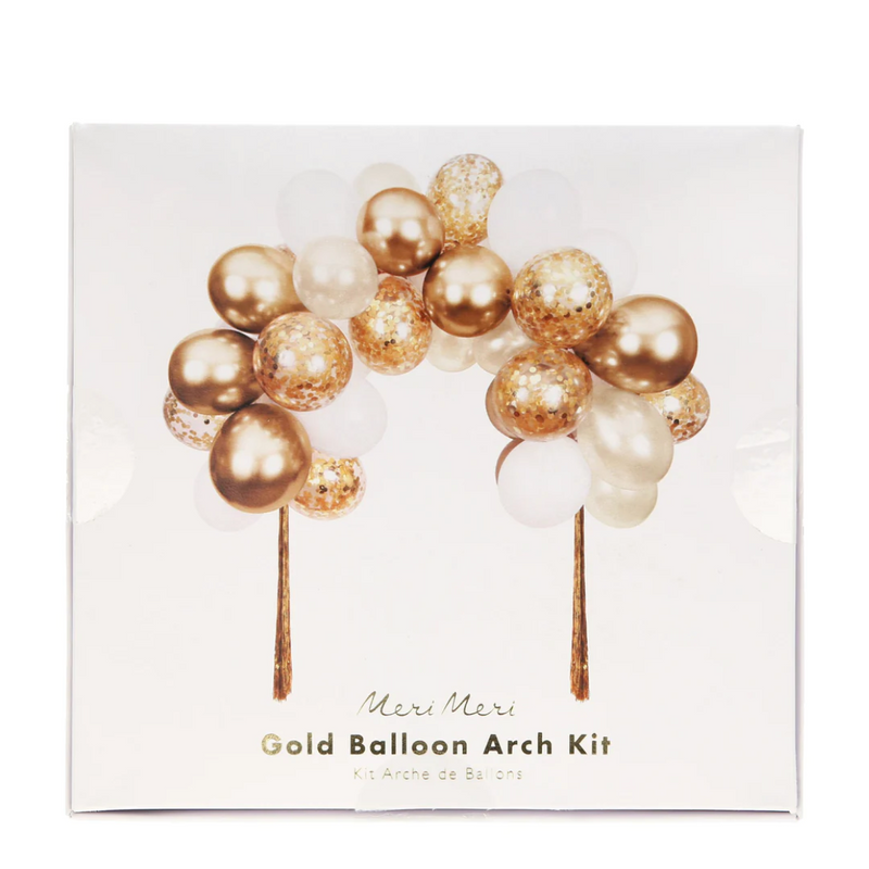 Meri Meri Gold Balloon Arch Kit