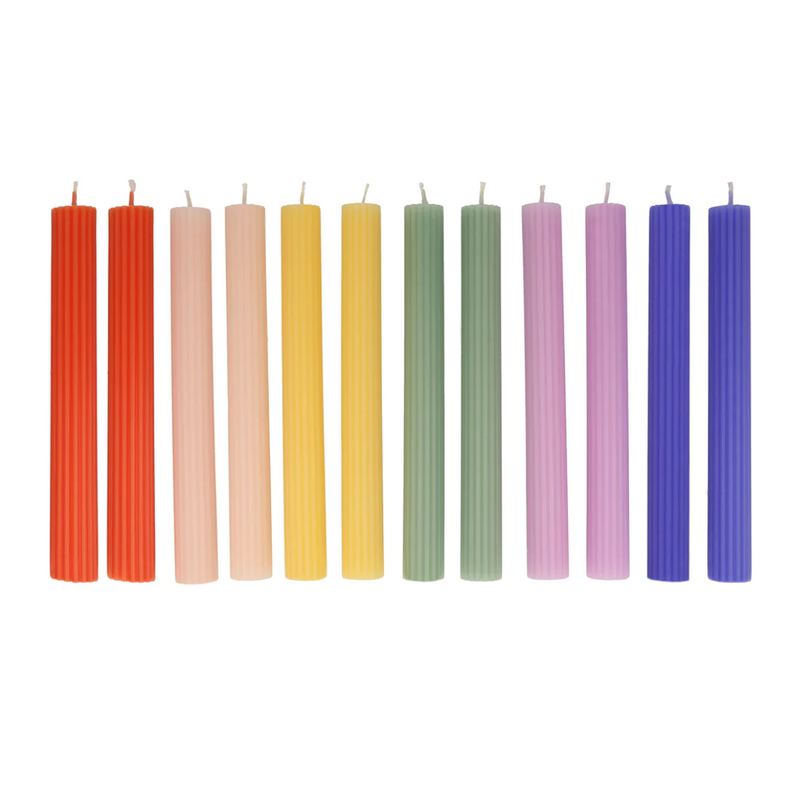 Meri Meri Rainbow Taper Candles