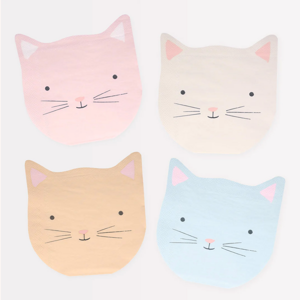 Meri Meri Cute Kitten Napkins