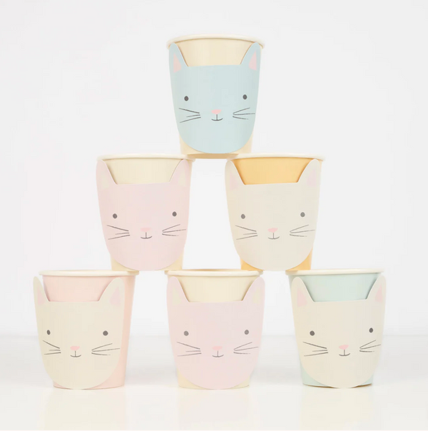 Meri Meri Cute Kitten Cups