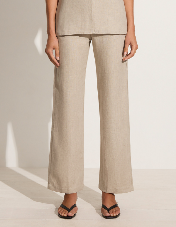 Faithfull the brand Vincente Pant - Natural
