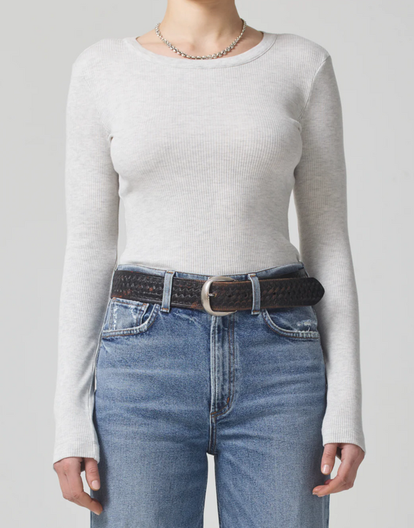 Citizens of Humanity Adeline Top in Heather Grey