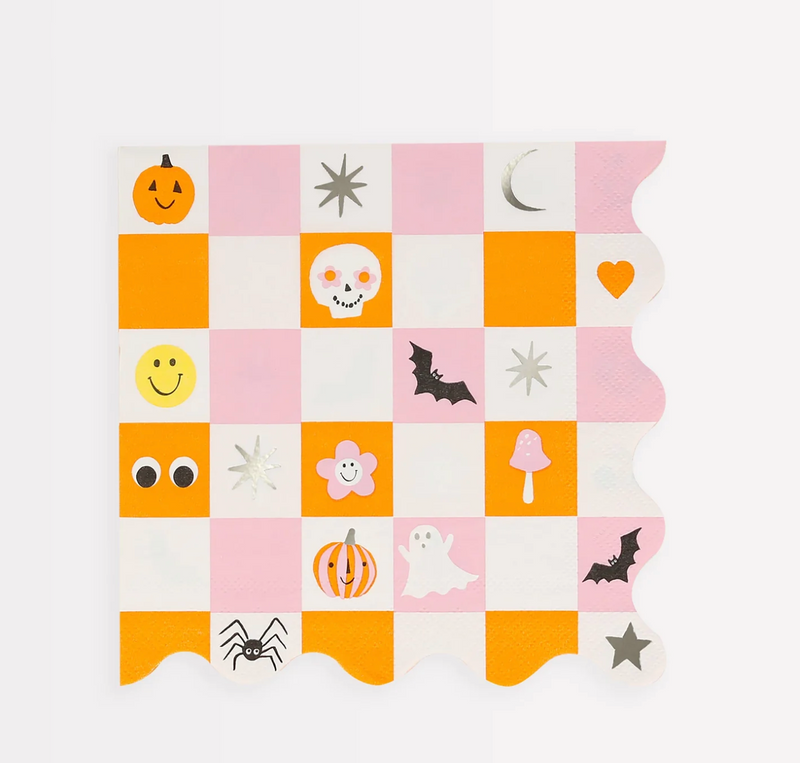 Meri Meri Groovy Halloween Icon Large Napkins