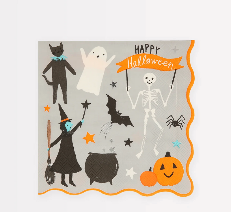 Meri Meri Happy Halloween Large Napkins