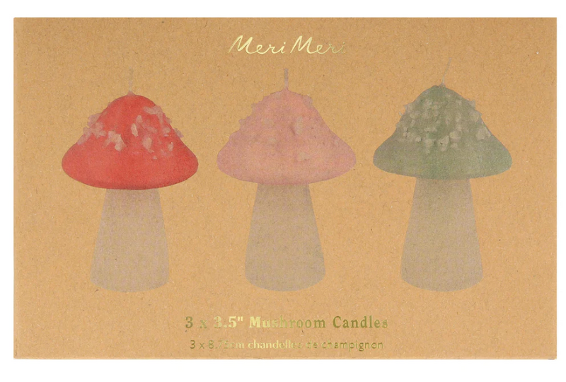 Meri Meri Mushroom Candles