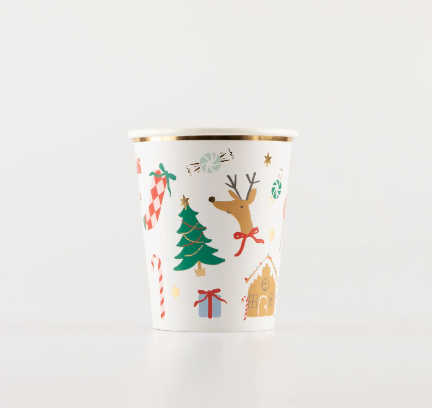 Meri Meri Jolly Christmas Cups