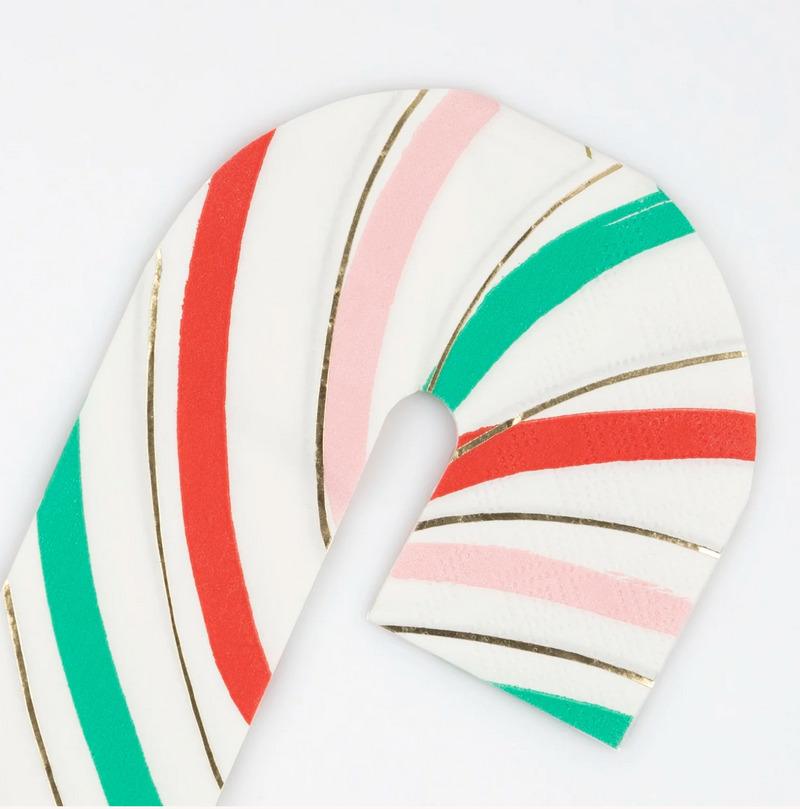 Meri Meri Stripy Candy Cane Napkins