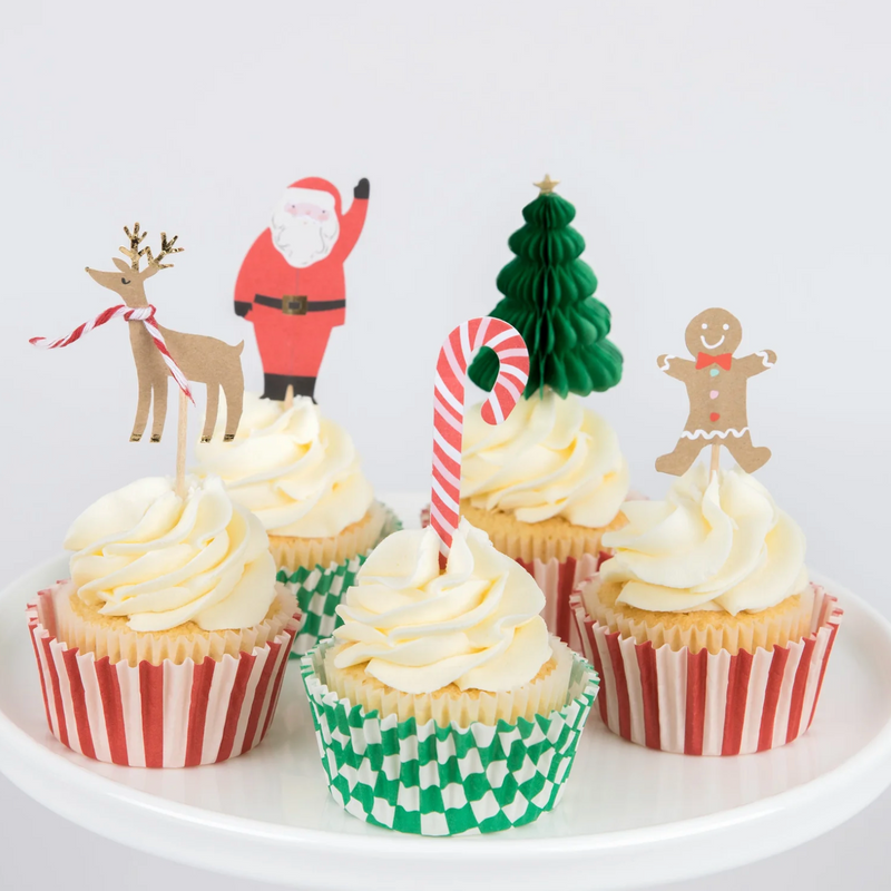 Meri Meri Festive House Cupcake Kit