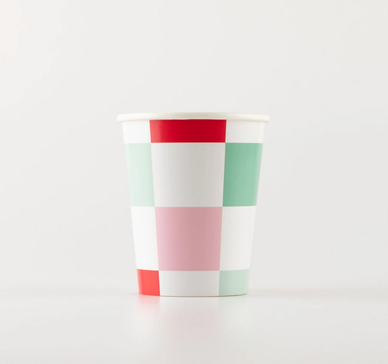 Meri Meri Multi Check Cups