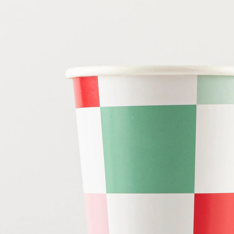 Meri Meri Multi Check Cups