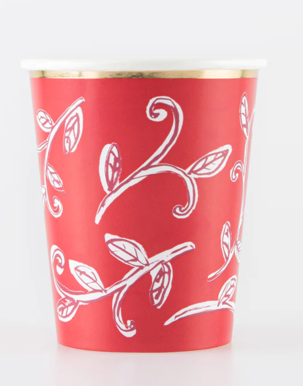 Meri Meri Block Print Cups